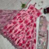 Latest 4.5 Meter Flare Butterfly Net Embroidery Sequins work Lehenga - Image 7